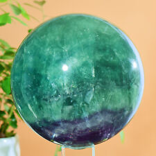 9.65LB Natural aventurine Quartz Carved ball crystal Reiki healing picture