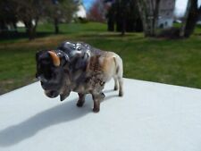 HUTSCHENREUTHER GERMANY VINTAGE  BUFFALO BISON FIGURINE picture