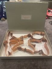 Vintage Martha By Mail Beautiful Bugs Copper Cookie Cutter Set Complete picture