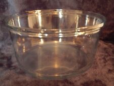 Mixing Bowl Large Clear Glass  Crest French Technology 12 Liter Huge 13