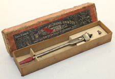 Vintage Irwin No. 1 Expansive Auger Drill Bit Original Box 5/8