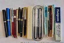 Vintage Pen Lot Inc Sheaffer,platignum Fountain Pens picture