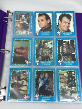GHOSTBUSTERS 2 1989 Near Complete 85/88 Trading Card Set & 11 Sticker Card Set picture