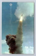 Cape Canaveral FL-Florida, U.S Air Force Minuteman ICBM, Vintage Card Postcard picture