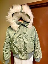 Vintage - GI Issue N-2B Extreme Cold Weather Parka with attached hood - Large picture