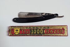 Vintage Taylor Witness Sheffield England shaving blade The 1000 Razor picture