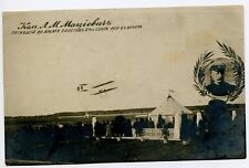 Russia Aviation Photo PC Mourning dead pilot cap. L. Macievich Sep.24 1910 picture