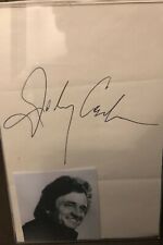 Johnny Cash Signed Autograph I WALK THE LINE LEGEND, VERY RARE picture