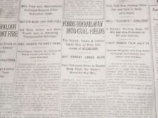 1920 JULY 11 NEW YORK TIMES - FORDS BUY RAILWAY INTO COAL FIELDS - NT 9327 picture