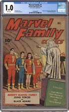 Marvel Family #1 CGC 1.0 1945 1209896001 1st app. Black Adam picture