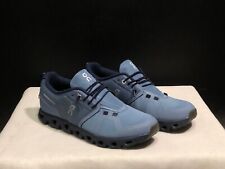 On CLOUD 5 WATERPROOF Women's RUNNING Shoes Rose Fossil & Navy Metal -NO BOX picture