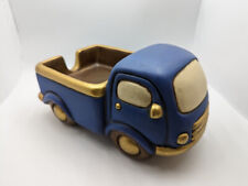 Vintage THUN Figurine Blue Pick-up Car 20cm picture
