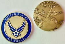Lockheed C-130 Hercules Challenge Coin, USAF CC-C-130-AF picture