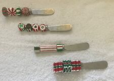 Boston Warehouse 4 Piece Christmas Candy Cheese Spreaders - Many Other Uses picture
