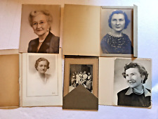 Vintage Photos Larger Studio Portraits Of Pauline Shank Polly Young & Old Age picture