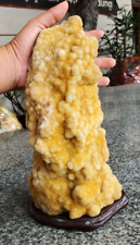 AMAZING Rough Natural Yellow Druzy Quartz Crystal 5,5kg picture