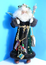 Vtg 1985 Father Christmas Handcrafted Santa Lasting Endearment Lynn West 1/200/1 picture