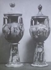 Greek Covered Amphorae: Domestic Scenes, Magic Lantern Glass Slide picture