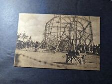 Mint Croatia Postcard German Zeppelin Shot Down in Thessaloniki in 1916 picture