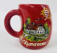 Vintage 1980’s Hand-made Kumrovec, Croatia Souvenir Coffee Mug By Dendi picture