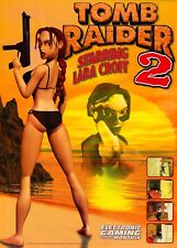 Tomb Raider II 2 Starring Lara Croft Playstation 1  Ad Art Print Poster 13 x 18 picture