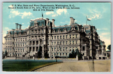 c1910s US War State and Navy Departments Washington DC  Vintage Postcard picture