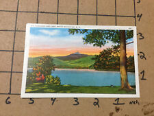 vintage Original post card - UNUSED - MT. CHOCORUA & LAKE new hampshire picture