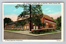 Lakeside OH-Ohio, Auditorium, c1947 Antique Vintage Souvenir Postcard picture