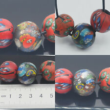 Gorgeous Excellent African Antique Classy Glass Tradadtional Bead  #A118 picture