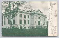 Postcard Public Library Port Huron Michigan 1906 picture