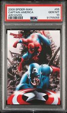 2009 Spider-Man Archives #55 Captain America PSA 10 picture