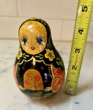 Russian Nesting Doll Hand Painted Wood picture