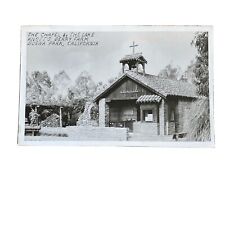Real Photo Postcard The Chapel by the Lake Knott's Berry Farm  Buena Park CA   picture