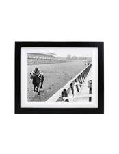 Triple Crown Winner Race Horse Secretariat Matted & Framed Photo Picture picture