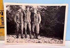 1942 German WWII Russian Front Photo: German Soldiers Pals Laughing  picture