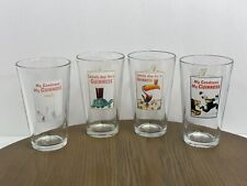 Guinness Beer Pint Glasses Set Of 4-  Lion My Goodness My Guinness Lovely Day  picture