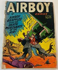 1951 Hillman AIRBOY V.8 #4 ~ low grade, missing centerfold picture