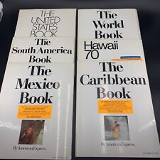 Vtg American Express Travel Brochures 1970-72 World Hawaii Carribean Mexico USA picture