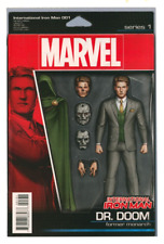 Marvel Comics INTERNATIONAL IRON MAN #1 DOCTOR DOOM Action Figure Variant Cover picture