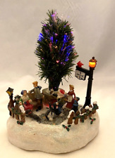 Winter Valley Holiday Scene Lot 4 - Fiber Optic Playground picture