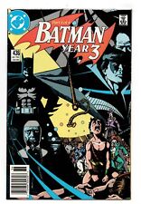 BATMAN #436 - AUG 1989, DC COMICS - BATMAN: YEAR THREE picture