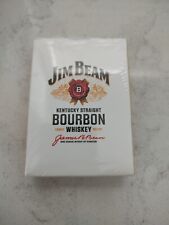 VINTAGE JIM BEAM KENTUCKY STRAIGHT BOURBON WHISKEY PLAYING CARDS FACTORY SEALED picture