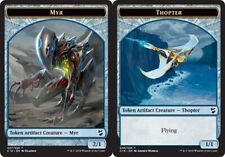 10 Token Cards - MYR / THOPTER Tokens - Commander 2018 (C18) - Magic MTG FTG picture