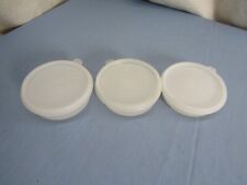 TUPPERWARE USA VINTAGE #1286 Little Wonders® set of 3 containers with seals picture