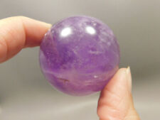 Amethyst Sphere 1.5 inch Natural Purple Gemstone 40 mm #O11 picture