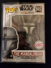 Funko Pop Star Wars The Mandalorian #345 Special Edition (Full Chrome) picture