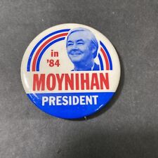 1984 Moynihan For President New York Pin Back 1 1/2