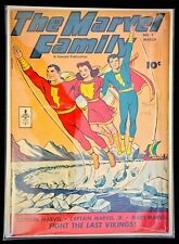 The Marvel Family #9 (1947 Fawcett) Rare Golden Age Captain Marvel Shazam⚡🔥 picture
