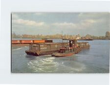 Postcard Erie Railroad Erie Diesel Tug Hudson River USA picture