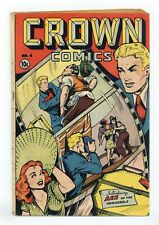 Crown Comics #4 GD+ 2.5 1945 picture